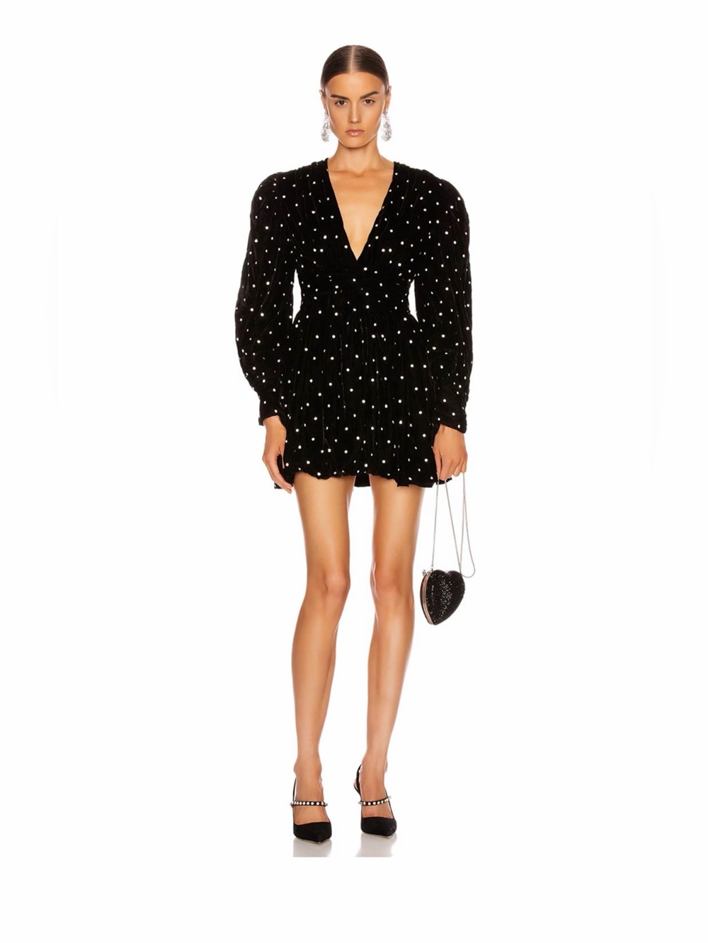 DODO BAR OR Malenia All Over Crystal Dress